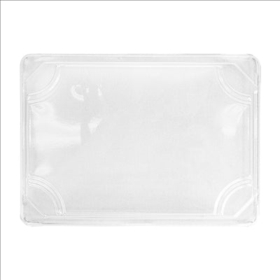 COUVERCLES POUR RÉF. 212.95 'BIONIC'  19x13,6x3,2 CM TRANSPARENT OPS (800 UNITÉS)