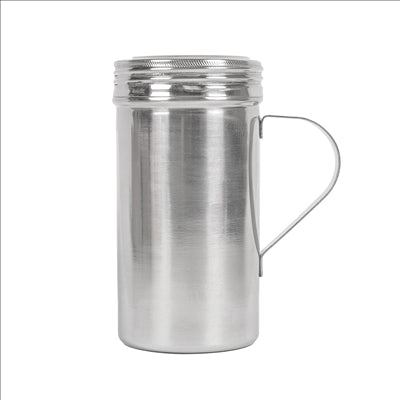 SAUPOUDREUSE SEL AVEC ANSE 450 ML Ø 7x13,2 CM ARGENTE INOX (1 UNITÉ)