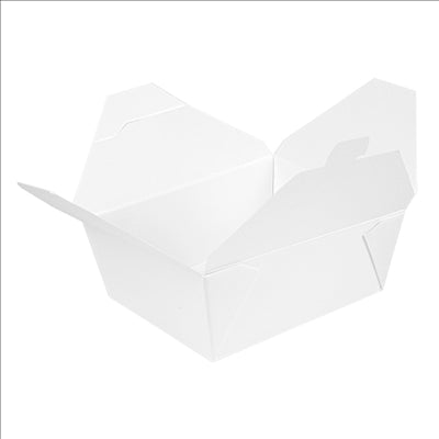 BOÎTES AMÉRICAINES 'THEPACK' 1350 ML 230 + 12PP G/M2 15,2x12,1x6,5 CM BLANC CARTON ONDULÉ NANO-MICRO (300 UNITÉS)