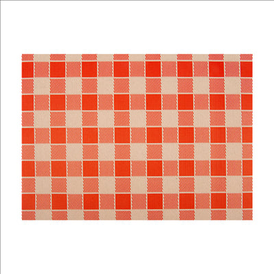 SETS DE TABLE XL - RECYCLÉS 'VICHY' 80 G/M2 35x50 CM NATUREL PAPIER (1000 UNITÉS)