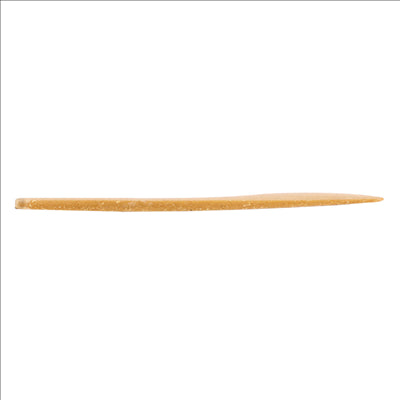 COUTEAUX  17 CM NATUREL FIBRE DE BOIS (80 UNITÉS)