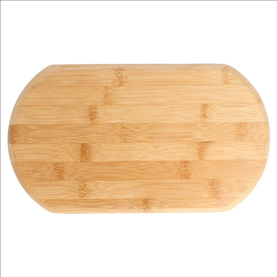 PLANCHE OVALE  17x30x1,5 CM BAMBOU (1 UNITÉ)