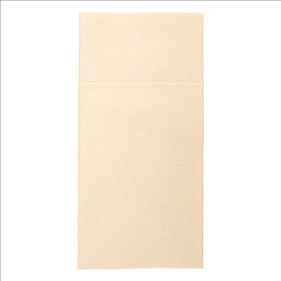 SERVIETTES KANGOUROU 'JAZZ' 55 G/M2 40x40 CM IVOIRE AIRLAID (700 UNITÉS)