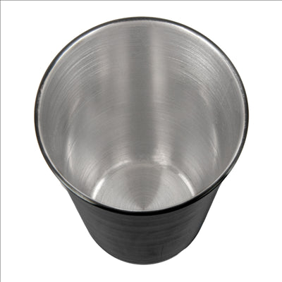 GOBELETS 'ARTINOX' 350 ML Ø 8x11 CM NOIR INOX (12 UNITÉS)