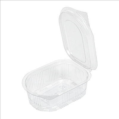 PETITS POTS + COUVERCLE INCLUS 50 ML 8,5x6x2,5 CM TRANSPARENT PET (1000 UNITÉS)