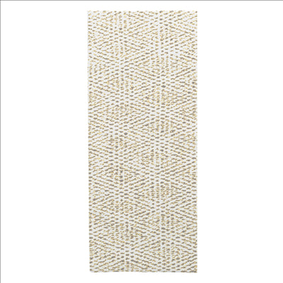 SERVIETTES P.1/8 SLIM PLUS 'LIKE LINEN - KEIKO' 70 G/M2 39x50 CM SABLE SPUNLACE (600 UNITÉS)