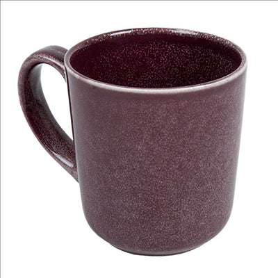 TASSES À CAFÉ 'AKALA' 390 ML Ø 9x6x10 CM BORDEAUX STONEWARE (6 UNITÉS)