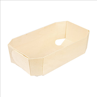 BARQUETTES  18x10,5x5,5 CM NATUREL BOIS (300 UNITÉS)