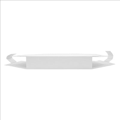 BOÎTE POUR PAELLAS  360 G/M2 50,5x50,5x5 CM BLANC CARTON (100 UNITÉS)