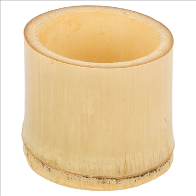 TUBES DROITS  Ø 5x4,5 CM NATUREL BAMBOU (200 UNITÉS)