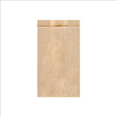 SACHETS 'GRILL&GO' 38 GR/M2 12+4x20 CM NATUREL KRAFT (500 UNITÉS)