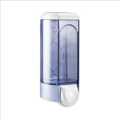 DISTRIBUTEUR DE SAVON 800 ML 25x9,5x9,5 CM TRANSPARENT ABS (1 UNITÉ)