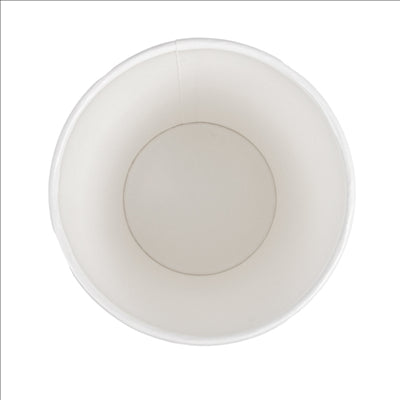 GOBELETS BOISSONS FROIDES ET CHAUDES 1 PAROI 'COMPOSTABLE GRADIENT' 360 ML 300 G/M2 Ø9/6x11 CM BLANC CARTON (1000 UNITÉS)