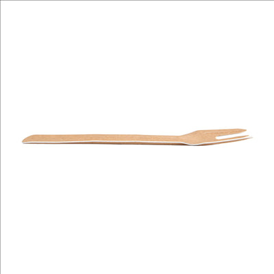 FOURCHETTES 'PAPER CUTLERY' 960 G/M2 15,8 CM NATUREL PAPIER (50 UNITÉS)