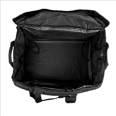 SAC TRANSPORT CATERING  53,3x35,5x33 CM NOIR VINYL (1 UNITÉ)