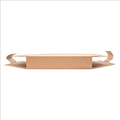 BOÎTE POUR PAELLAS  370 G/M2 50,5x50,5x5 CM NATUREL CARTON (100 UNITÉS)