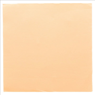SERVIETTES ECOLABEL 'DOUBLE POINT' 18 G/M2 39x39 CM IVOIRE OUATE (1200 UNITÉS)