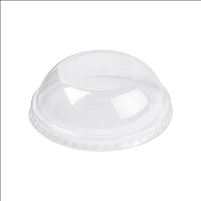 COUVERCLES COUPOLE POUR RÉCIPIENTS 230.29/222.91/217.60  Ø 8,7 CM TRANSPARENT PET (2000 UNITÉS)