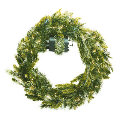COURONNE  Ø 61 CM VERT FIBRE OPTIQUE (1 UNITÉ)