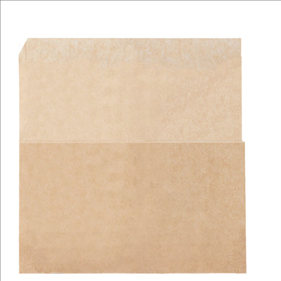 PAPIER INGRAISSABLES OUVERT 2 CÔTÉS ALLWRAP  34 G/M2 26x25/15 CM NATUREL PARCH.INGRAISSABLE (500 UNITÉS)