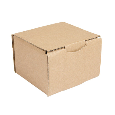 BOÎTE POSTALE  404 G/M2 12x10x8 CM NATUREL CARTON (50 UNITÉS)