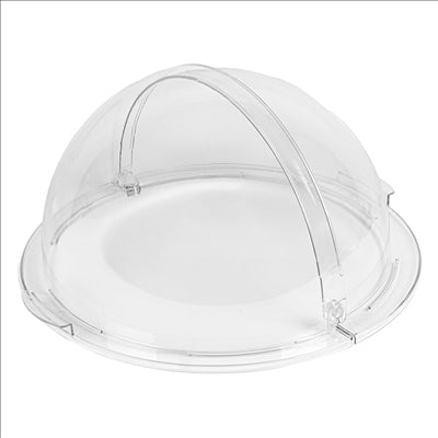 COUPOLE BASCULANTE  Ø 41x19,5 CM TRANSPARENT POLYCARBONATE (1 UNITÉ)