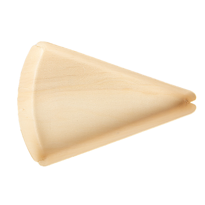 BARQUETTES TRIANGULAIRES WOOD  21x14x2,5 CM NATUREL BOIS (50 UNITÉ)