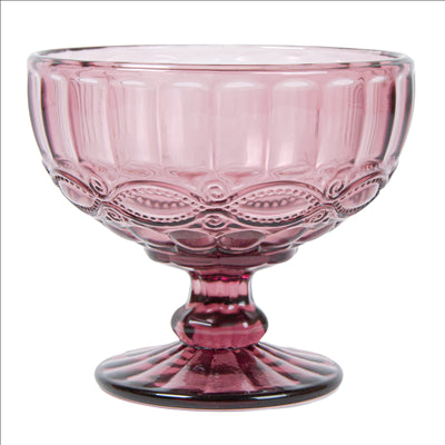 COUPES À DESSERTS VINTAGE 'WAKI GLASS' 380 ML Ø12x10.5 CM LAVANDE VERRE (6 UNITÉS)