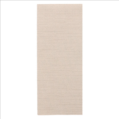 SERVIETTES P. 1/8 SLIM PLUS 'LIKE LINEN' 70 G/M2 39x50 CM CHOCOLAT SPUNLACE (600 UNITÉS)