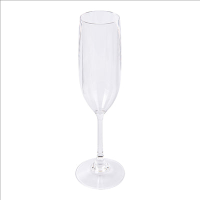 FLÛTES CHAMPAGNE 150 ML Ø 4,5/6,8x22,5 CM TRANSPARENT POLYCARBONATE (24 UNITÉS)