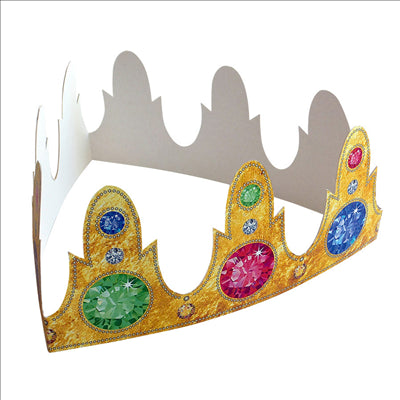 COURONNE DES ROIS MAGES  275 G/M2 8x59 CM QUADRICHROMIE CARTON (100 UNITÉS)