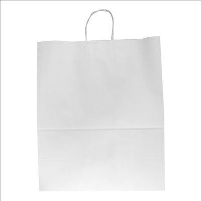 SACS SOS AVEC ANSES  100 G/M2 40+20x48 CM BLANC CELLULOSE (150 UNITÉS)