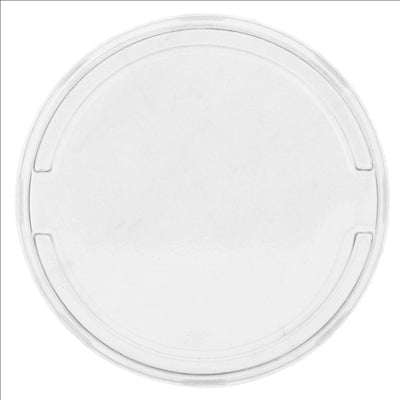 COUVERCLES HAUTES POUR RÉCIPIENTS 206.08/09/11/25/26/27  Ø8,5 CM TRANSPARENT PET (100 UNITÉS)