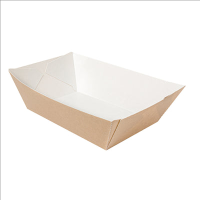 BARQUETTES 'THEPACK' 2400 G 220 G/M2 17x9,7x6,3 CM NATUREL CARTON ONDULÉ NANO-MICRO (600 UNITÉS)