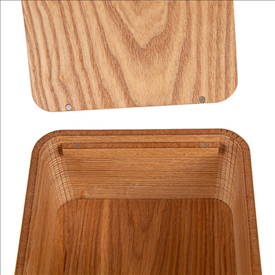 DISTRIBUTEUR MOUCHOIRS  26,5x14x8,5 CM NATUREL BOIS (1 UNITÉ)