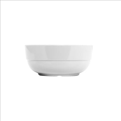 BOLS 'ASAMI WARE' 300 ML Ø 10,5x4,7 CM BLANC MÉLAMINE (12 UNITÉS)