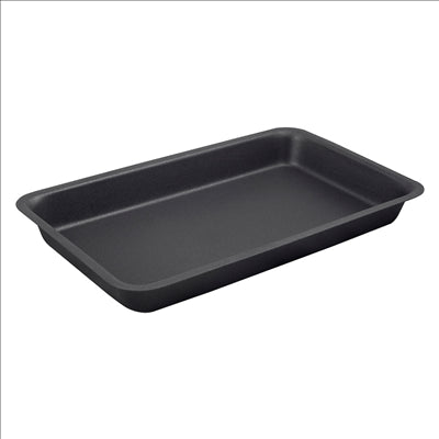 PLATEAU FAST FOOD 'ARTINOX'  25,5x15,75x3 CM NOIR INOX (1 UNITÉ)