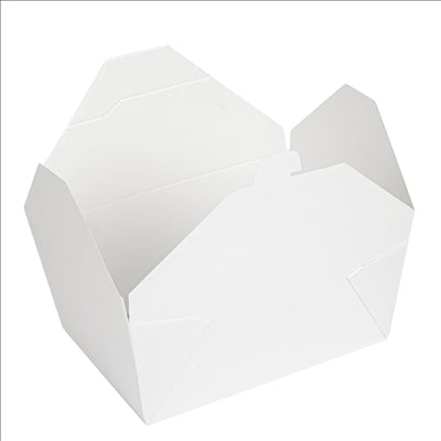 BOÎTES AMÉRICAINES MICRO-ONDABLES 'THEPACK' 2880 ML 250 + 12PP G/M2 19,6x14x9 CM BLANC CARTON ONDULÉ NANO-MICRO (200 UNITÉS)