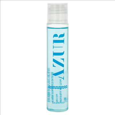 FLACONS SHAMPOOING 'AZUR' 40 ML 11,8 CM TRANSPARENT PLASTIQUE (300 UNITÉS)