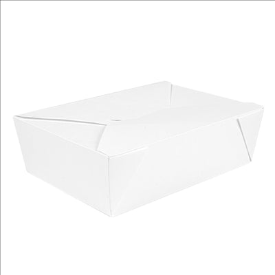 BOÎTES AMÉRICAINES 'THEPACK' 1980 ML 250 + 12PP G/M2 19,6x14x6,2 CM BLANC CARTON ONDULÉ NANO-MICRO (200 UNITÉS)