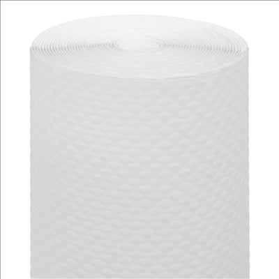 NAPPE EN ROULEAU 'ANETO' 48 G/M2 1,20x100 M BLANC CELLULOSE (4 UNITÉS)