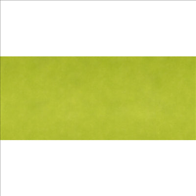 "TÊTE À TÊTE" PLIAGE 1/2 'SPUNBOND' 60 G/M2 40x120 CM LIME PP (400 UNITÉS)