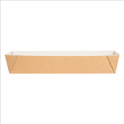 BOÎTES 'THEPACK' 240 G/M2 7x30x5 CM NATUREL CARTON ONDULÉ NANO-MICRO (200 UNITÉS)