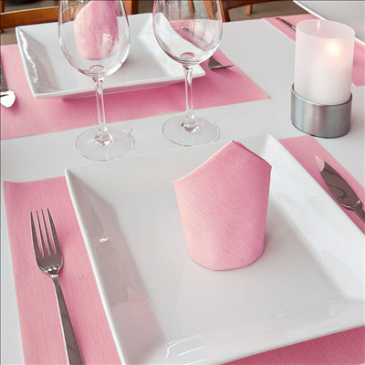 SETS DE TABLE 'DRY COTTON' 55 G/M2 30x40 CM FUCHSIA AIRLAID (800 UNITÉS)