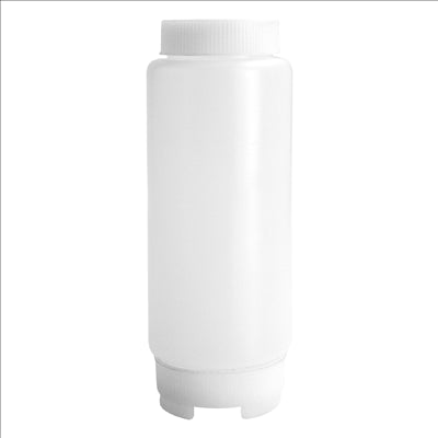 POIRES À SAUCES 720 ML Ø 7,5x20,8 CM TRANSLUCIDE LDPE (24 UNITÉS)