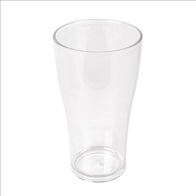 GOBELETS À BIÈRE 560 ML Ø 8,9/6,1x15,8 CM TRANSPARENT POLYCARBONATE (16 UNITÉS)