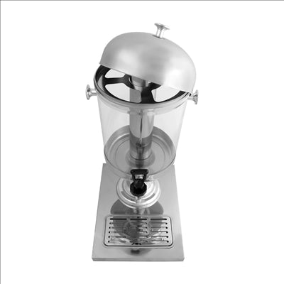 DISTRIBUTEUR DE JUS 8 L 35x26x58,5 CM ARGENTE INOX (1 UNITÉ)