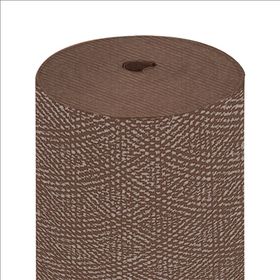 NAPPE EN ROULEAU 'KEIKO' 55 G/M2 1,20x50 M CHOCOLAT AIRLAID (1 UNITÉ)