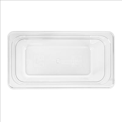 BAC GASTRONOME 1/3 4,9 L 32,5x17,6x15 CM TRANSPARENT POLYCARBONATE (1 UNITÉ)