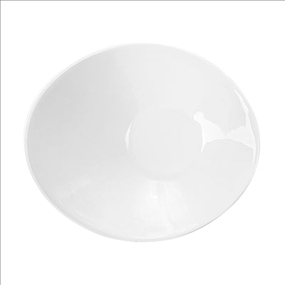 BOLS ALLONGÉS 700 ML 25x21,5x10,5 CM BLANC PORCELAINE (2 UNITÉS)